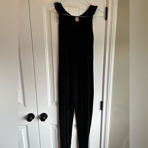 Smash and Tess sweetheart romper in midnight black